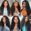 12A Deep Wave Bundles Human Hair 18 20 22 24 Inch Unprocessed Brazilian Virgin Deep Curly Quick Weave 3 Bundles Hair Extensions