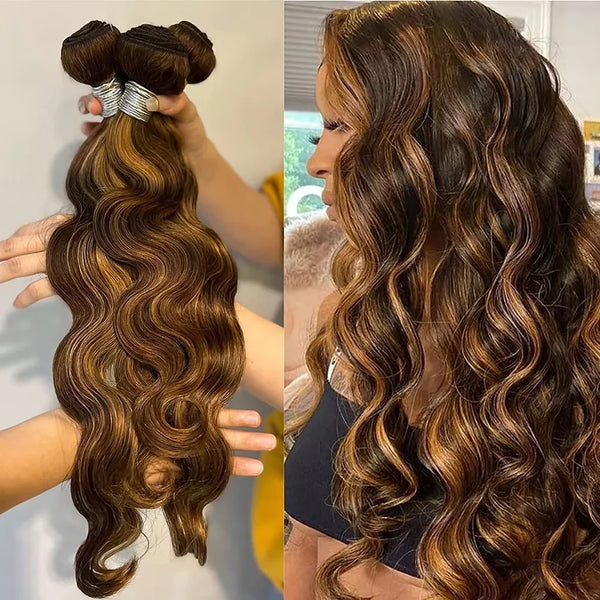 30 40 Inch Body Wave Bundles Human Hair Brazilian Virgin Weave Hair 3 4Pcs Unprocessed 16A Raw Hair Bundles Extensions For Women