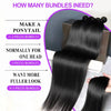 Straight Bundles Human Hair 12A Human Hair 4 Bundles Straight Hair 20 22 24 26 Inch Brazilian Human Hair Extensions