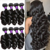 26 28 Loose Wave Bundles 100% Human Hair Raw Virgin Unprocessed Extensions 2 3 4 Loose Deep Wave Bundles Double Weft Wholesale