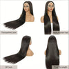 13x6 Lace Front Human Hair Wigs 30 42 Inch Straight Human Hair Wigs Transparent Brazilian Wigs Human Hair For Women Pre Plucked