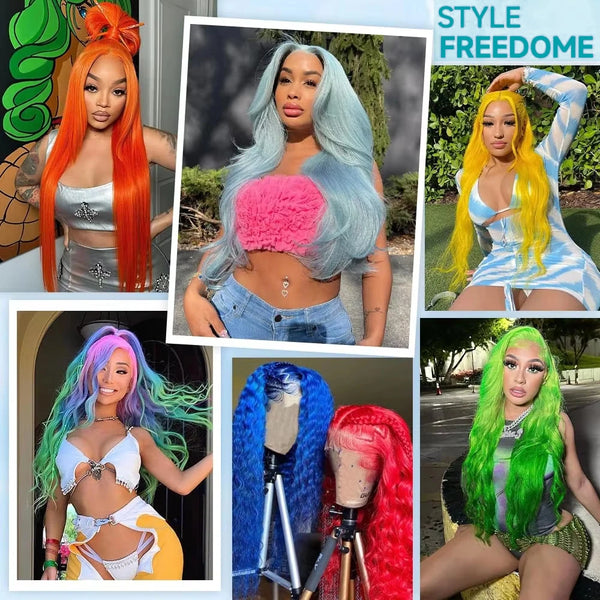 613 13x6 Lace Front Wig Human Hair Body Wave Blonde Lace Frontal Wigs for Women 220 Density Natural Hairline With Baby Hair